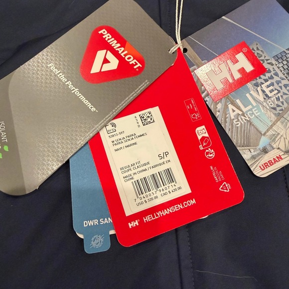 Helly Hansen Senja Women's Small NWT Waterproof Parka HELLY TECH Faux Fur - Picture 3 of 16